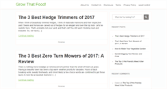 Desktop Screenshot of growthatfood.com